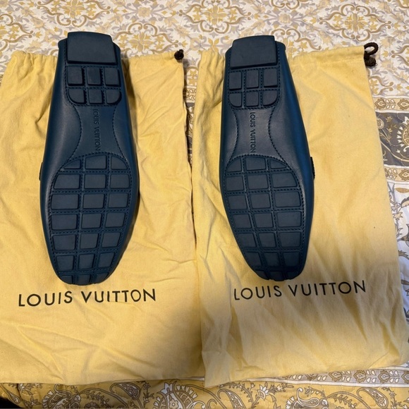 Louis Vuitton Navy Men\'s Slip-On Loafers main image 4